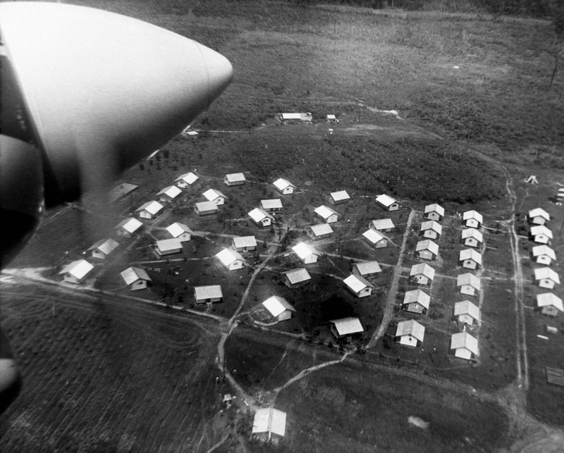 Illustration for article titled Esta anciana se quedó dormida, y cuando despertó
tenía 900 cadáveres a su alrededor: la masacre de Jonestown